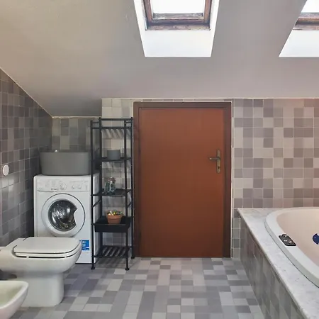 Little Brick House On Hills With Balconies Apartment Siena