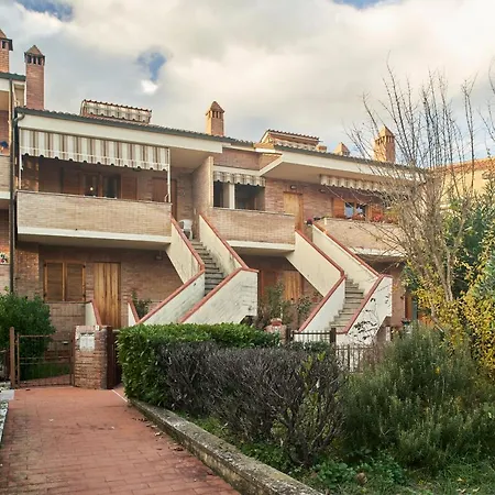 Little Brick House On Hills With Balconies Apartment